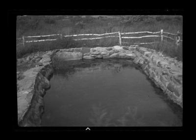 Waterhole fed by spring, Franklin County