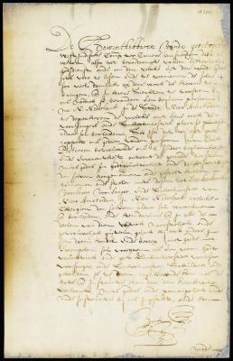 Commission of Evert Pietersen to be comforter of the sick, schoolmaster and precentor at New Amsterdam