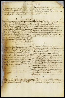 Proposals of the commissioners at the Delaware and resolutions of the chamber at Amsterdam