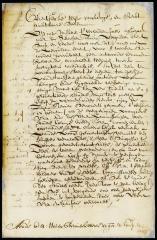 Letter from Stuyvesant to the directors at Amsterdam