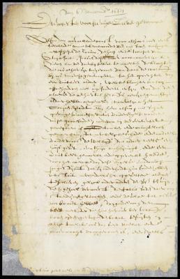Letter from the directors to Stuyvesant