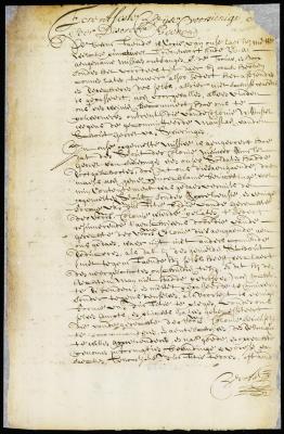 Letter from Stuyvesant to the directors at Amsterdam