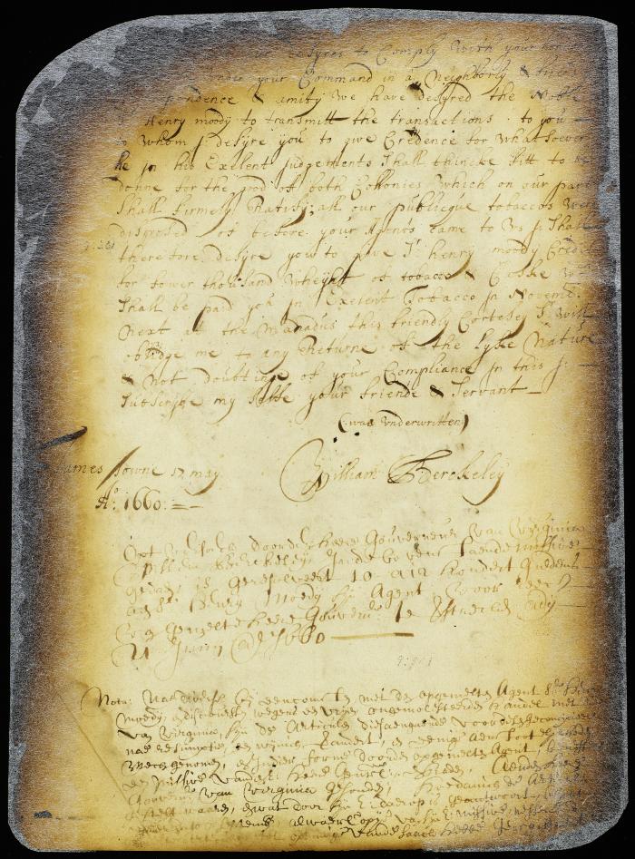 Resolution to advance 1,000 to 1,200 guilders to Sir Henry Moody