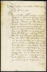Letter from the magistrates to director Stuyvesant