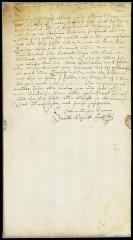 Letter from Ensign Smith to director Stuyvesant