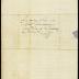 Letter from ensign Smith to vice-director La Montagne