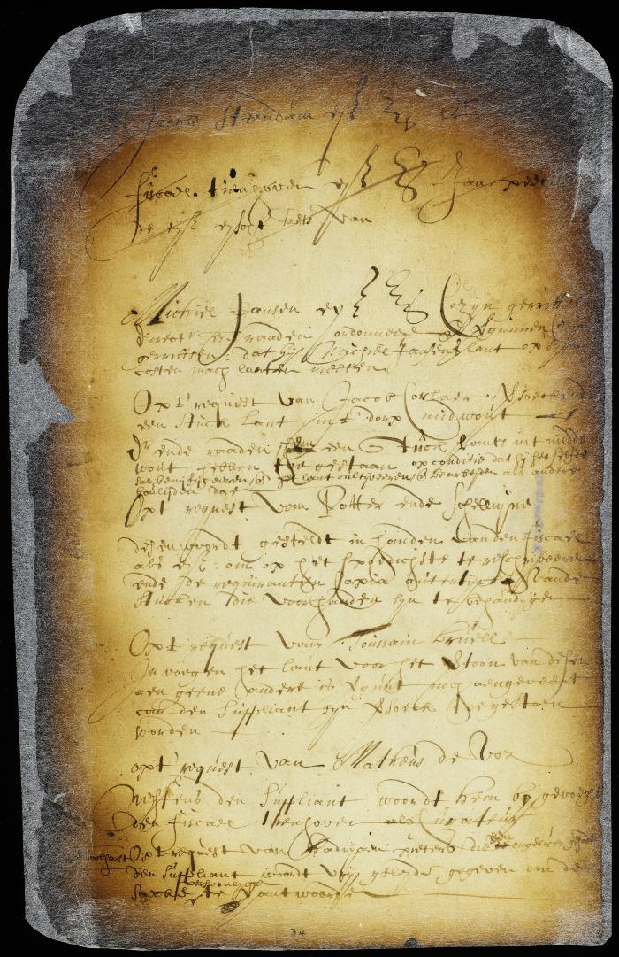 Order granting Jacob Corlear a piece of land in Midwout