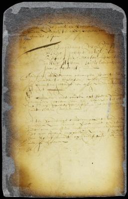 Order permitting Cornelis de Potter and Dirck van Sehelluyne to defend a prisoner