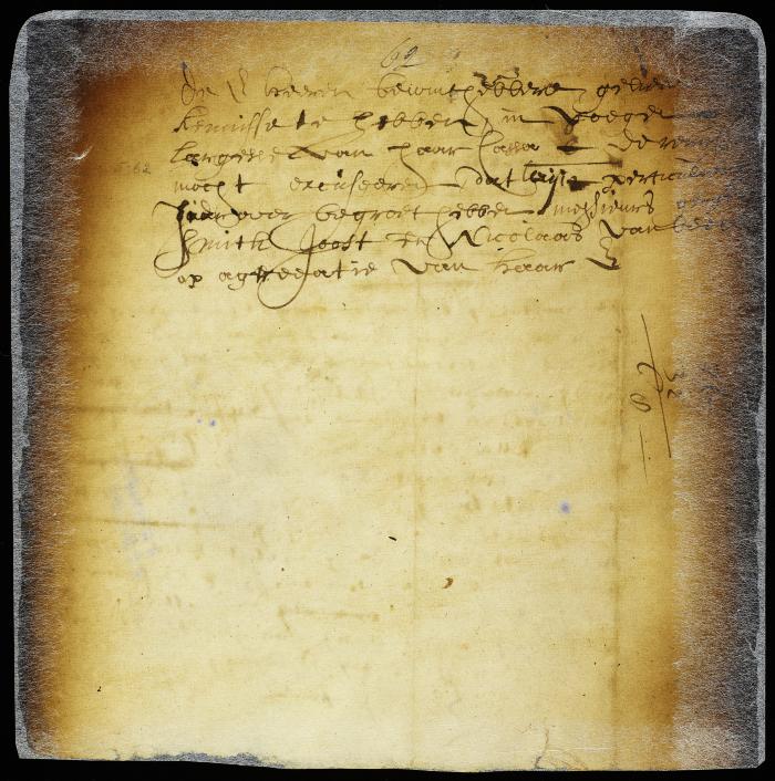 Memorandum that Gerard Smith, Joost and Nicolaes van Beeck were to act as agents