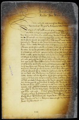 Petition of the burgomasters and schepens of New Amsterdam for an order transferring to them the excise on wine and beer consumed within the city