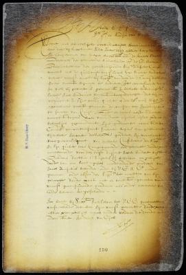 Petition of Hendrick van Dyck, late fiscal, for his third of the confiscated property of Jacob Reyntie