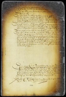 Order to imprison Claes Bordingh