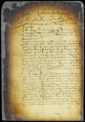 Minute of the appearance of the principal citizens before the burgomasters and schepens of New Amsterdam