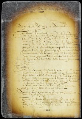 Examination of Thomas Southart, son-in-law of Anthony Jansen, as to his imprisoning Jansen at Gravesend
