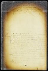 Summons to the sheriff of Gravesend to show cause why he seized the trunk of Peter Jansen