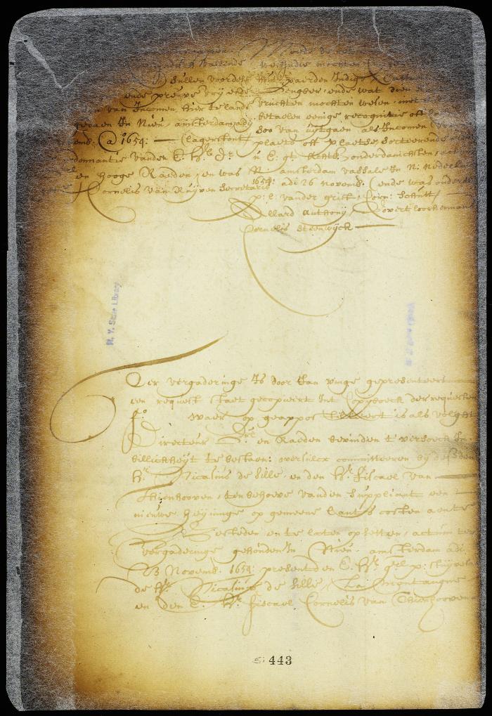 Order for the erection of a new fence for Jan Vinge at the public expense