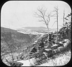 Kaaterskill Clove, Winter, Panorama