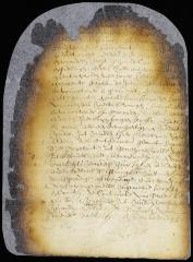 Proclamation appointing the 15th March as a general day of thanksgiving, fasting and prayer, with copy in English