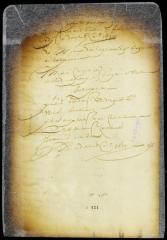 Names of the present burgomasters and schepens of New Amsterdam