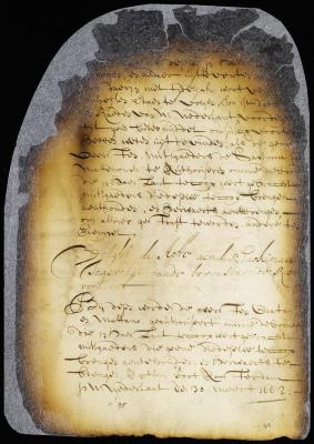 Warrant empowering Oratan and Mattano to seize any brandy found in their country and all persons selling it and conduct them to New Amsterdam