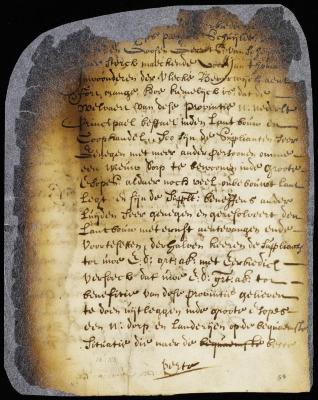 Petition of Philip Pietersen Schuyler for leave to plant a village at the Great Esopus