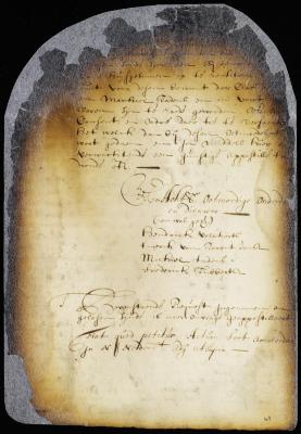 Petition of Frederick Lubberts and others for leave to settle a hamlet on land heretofore occupied by Michel Tadens