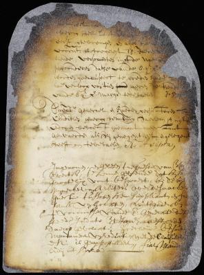 Minute granting Wessels Evertsen an appeal from a decision of the court of New Amsterdam