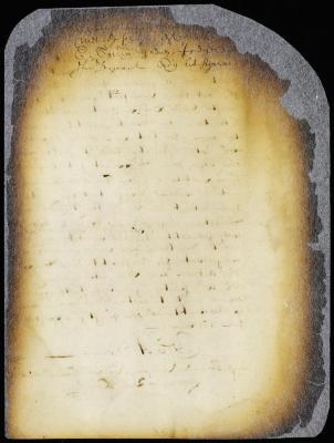 Petition of Egbert van Borsum for compensation for ferrying over several persons on the public service