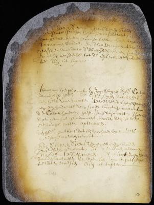 Minute respecting the payment of a debt due the W. I. Company by Peter Montfoort, deceased