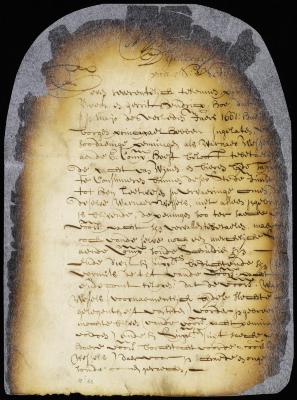 Petition of Paulus van der Beeck and Gerrit Hendrix, bondsmen of Warnaer Wessels, that steps be taken to secure them against loss as such bail