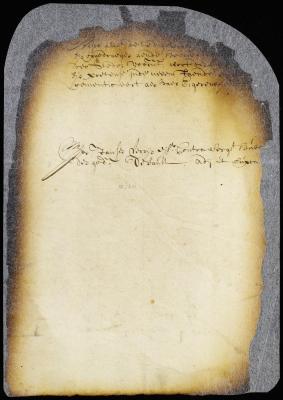 Minute referring to the burgomasters a petition of Abraham Verplanck for leave to exchange a lot in New Amsterdam