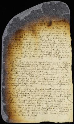 An account of the Maquaes coming to Penobscott fort by Thomas Gardner, commander