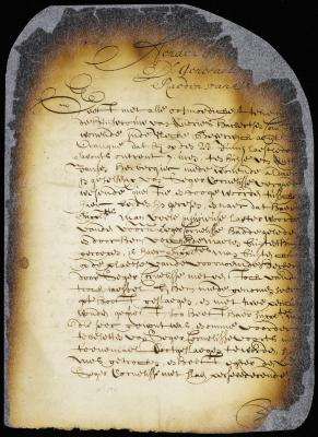 Petition of Anna Juriaensen that her husband may not be prosecuted for having killed one Seger Cornelissen in self-defense