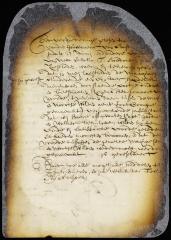 Minute of the receipt of letters from John Endicott, governor of Massachusetts, and Thomas Bredon, governor of Nova Scotia
