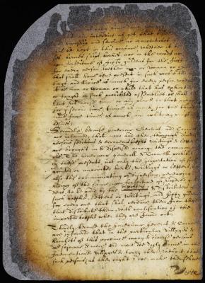 Ordinance against conventicles in English