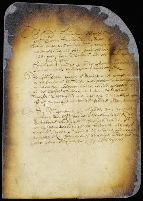 Judgment confiscating certain goods belonging to Stoffel Jansen Abel