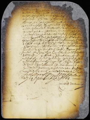 Bond of Cornelis Steenwyck that the master of The Stuyvesants' Arms will observe the conditions of his clearance