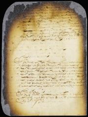 Order to attach certain moneys belonging to Nicolaus Marichal in the hands of the church wardens
