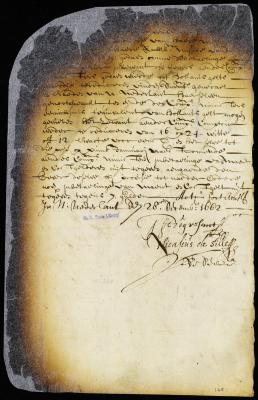 Ordinance regulating the value of wampum currency