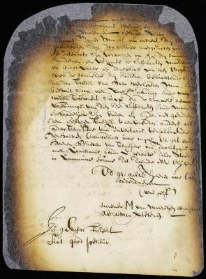 Petition of Marritje Abrahams and Abraham Pietersen for letters of inventory to the estate of Thomas Jansen Mingal
