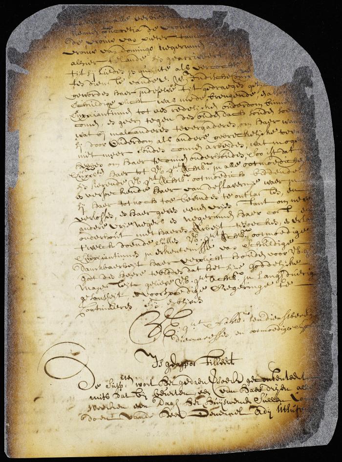 Petition of three slaves to be manumitted