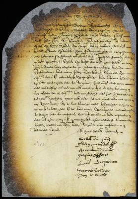 Petition of several immigrants for grants of land and seed grain