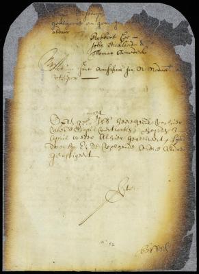 Minute of director Stuyvesant's visit to the Esopus