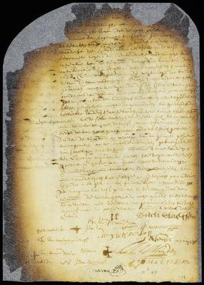 Petition of inhabitants of Haerlem for leave to pay for their lands in wampum