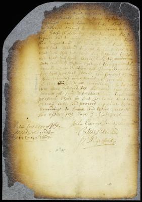 Letter of director Stuyvesant to the inhabitants of Westchester