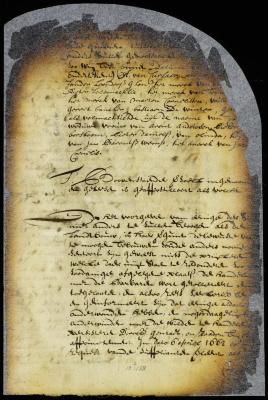 Order on the petition of settlers of Schenectada