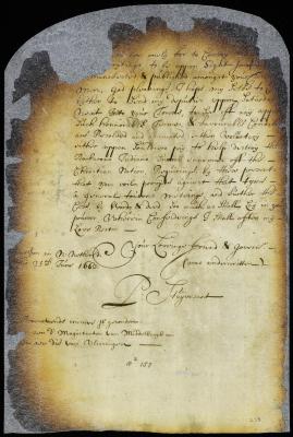 Letter from director Stuyvesant to the magistrates of Middelburgh and Flushing