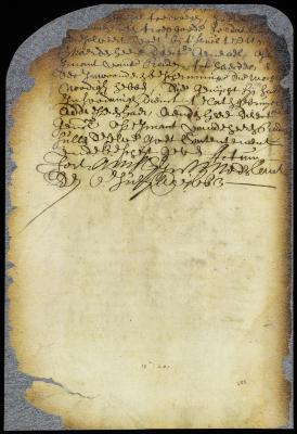 Call for volunteers for the defense of New Amsterdam