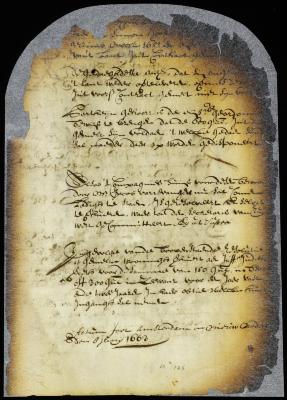 Resolution to rent a house to Madame Judith Verleth