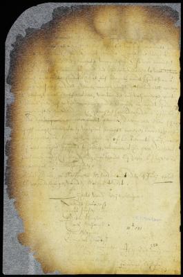 Letter from military officers to the director and council